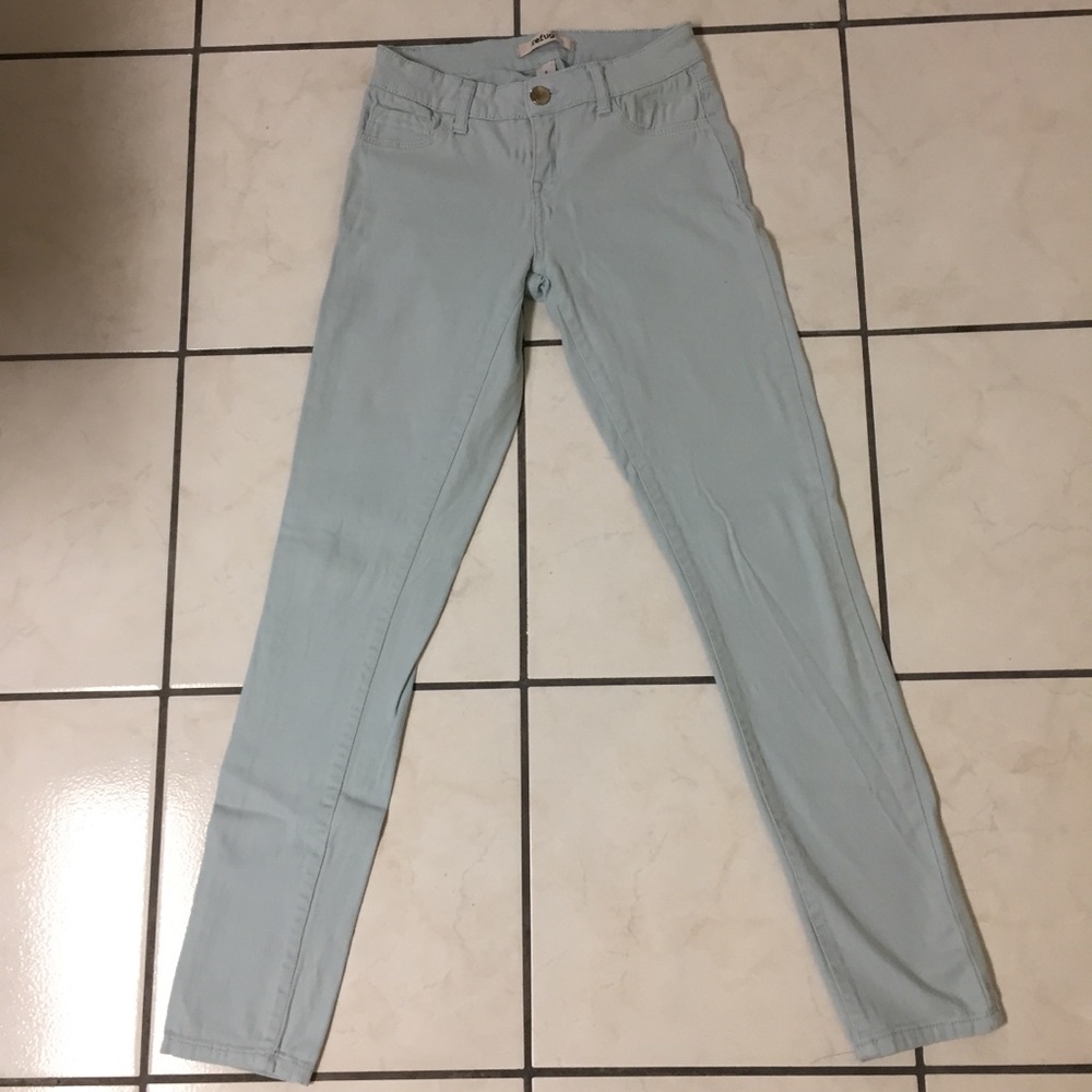 Refuge Women’s High Waist Light Blue Jeans Sz 0